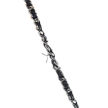 Chanel Lambskin Quilted Wallet On Chain WOC Black 13 of 15
