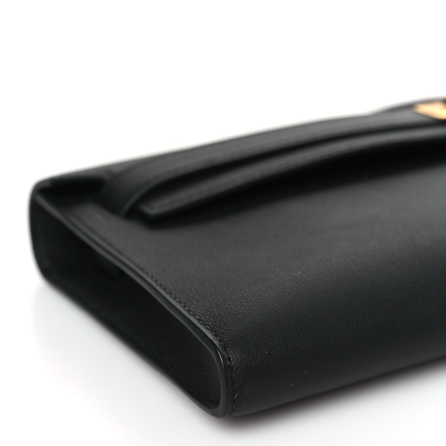 Swift Kelly Cut Clutch Pochette Black