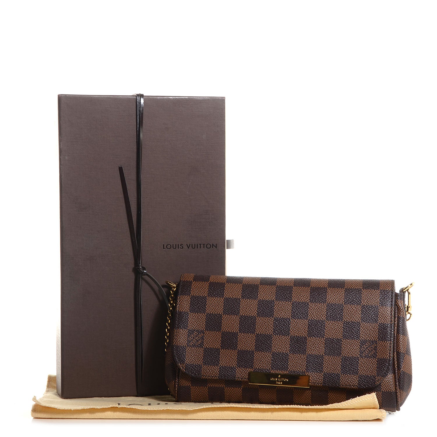 Louis Vuitton Damier Ebene Favorite PM 9 of 9