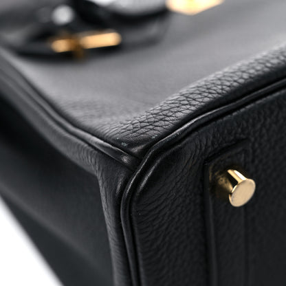 Hermes Togo Birkin 25 Black 21 of 21