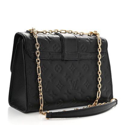 Louis Vuitton Empreinte Saint Sulpice PM Black 2 of 9