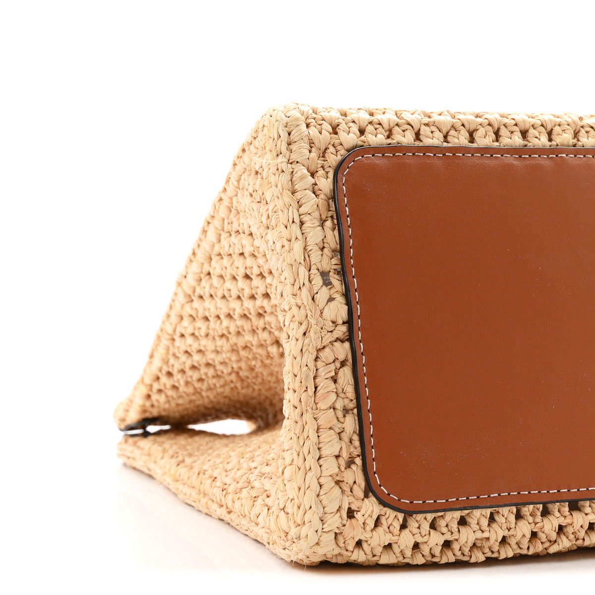 Raffia Calfskin By The Pool OnTheGo MM Natural