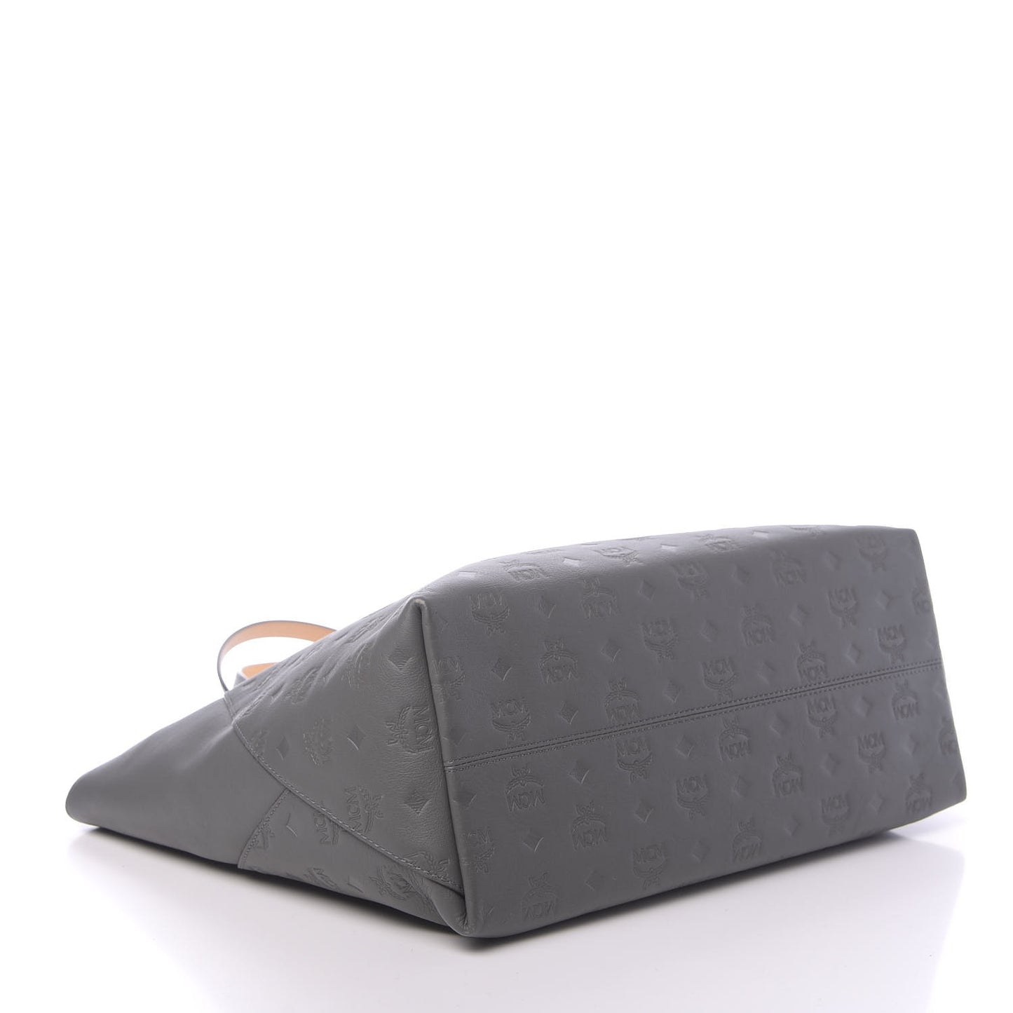 Calfskin Ottomar Monogram Medium Klara Shopper Tote Charcoal