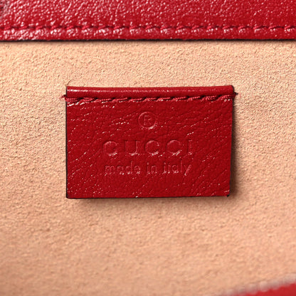 Gucci Tweed GG Monogram Small Dionysus Shoulder Bag Black White Romantic Cherry 6 of 15