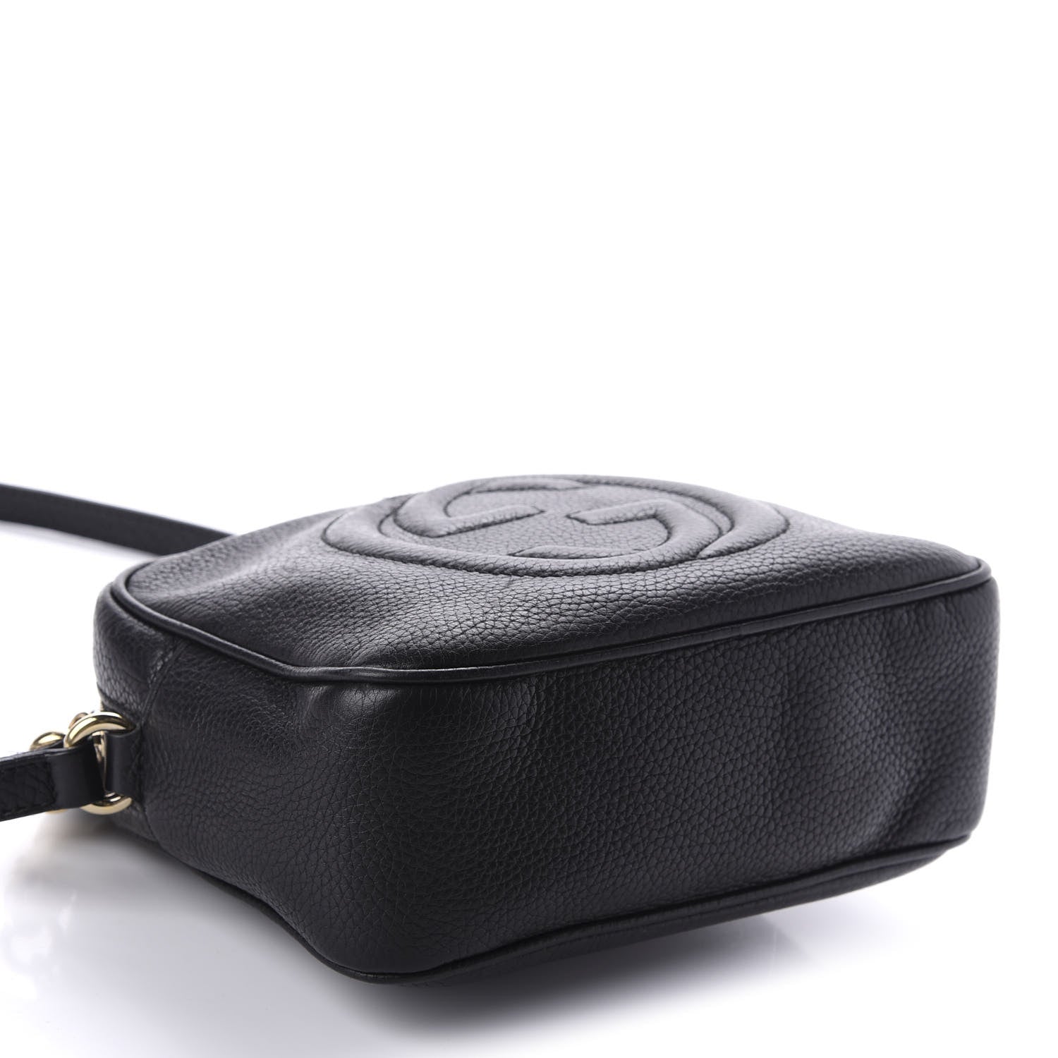 Gucci Pebbled Calfskin Small Soho Disco Bag Black 4 of 10