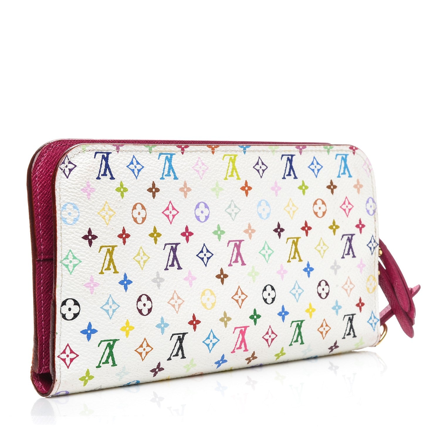 Louis Vuitton Monogram Multicolor Insolite Wallet White Eglantine 3 of 6