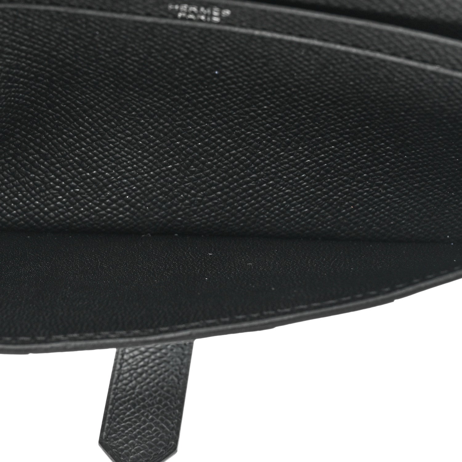 Hermes Epsom Bearn Gusset Wallet Black 7 of 12