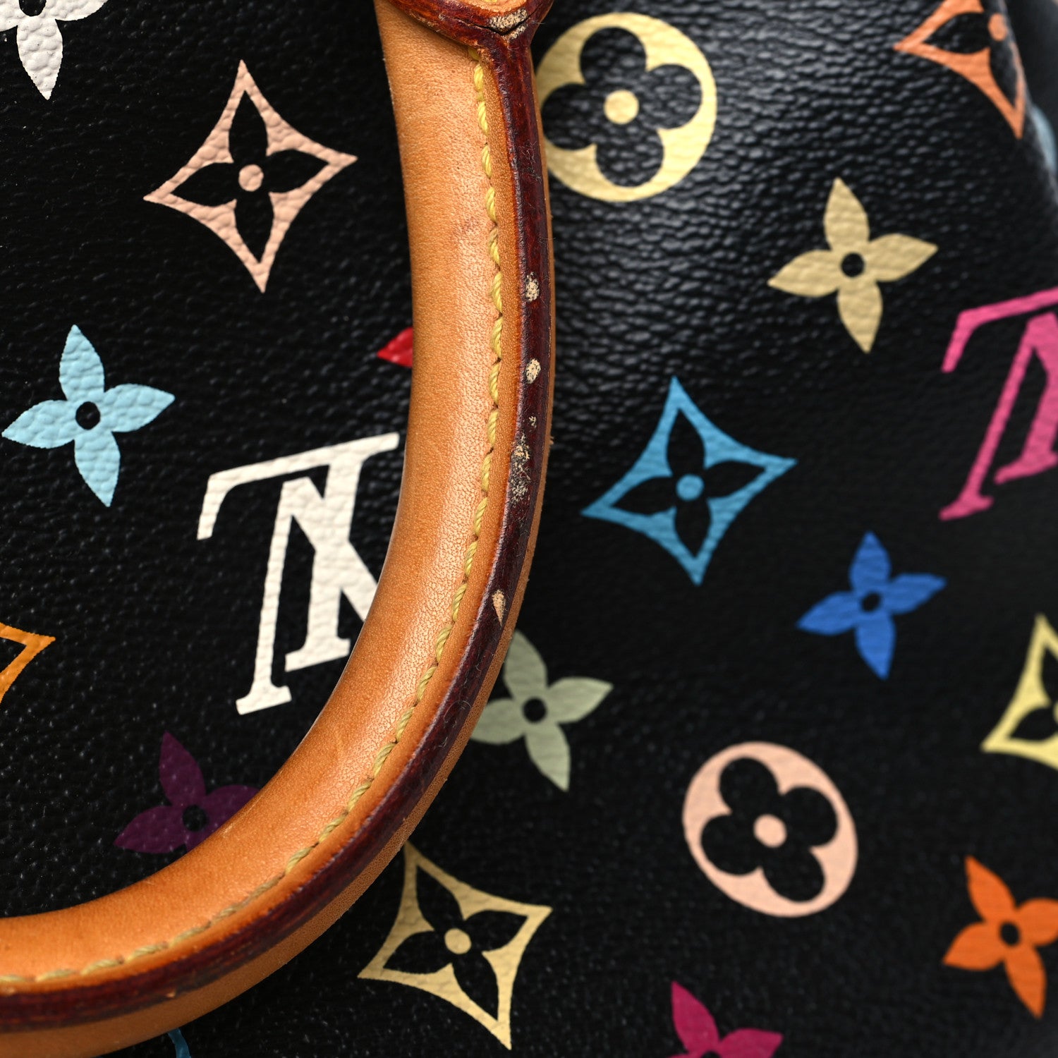 Louis Vuitton Monogram Multicolor Speedy 30 Black 10 of 12