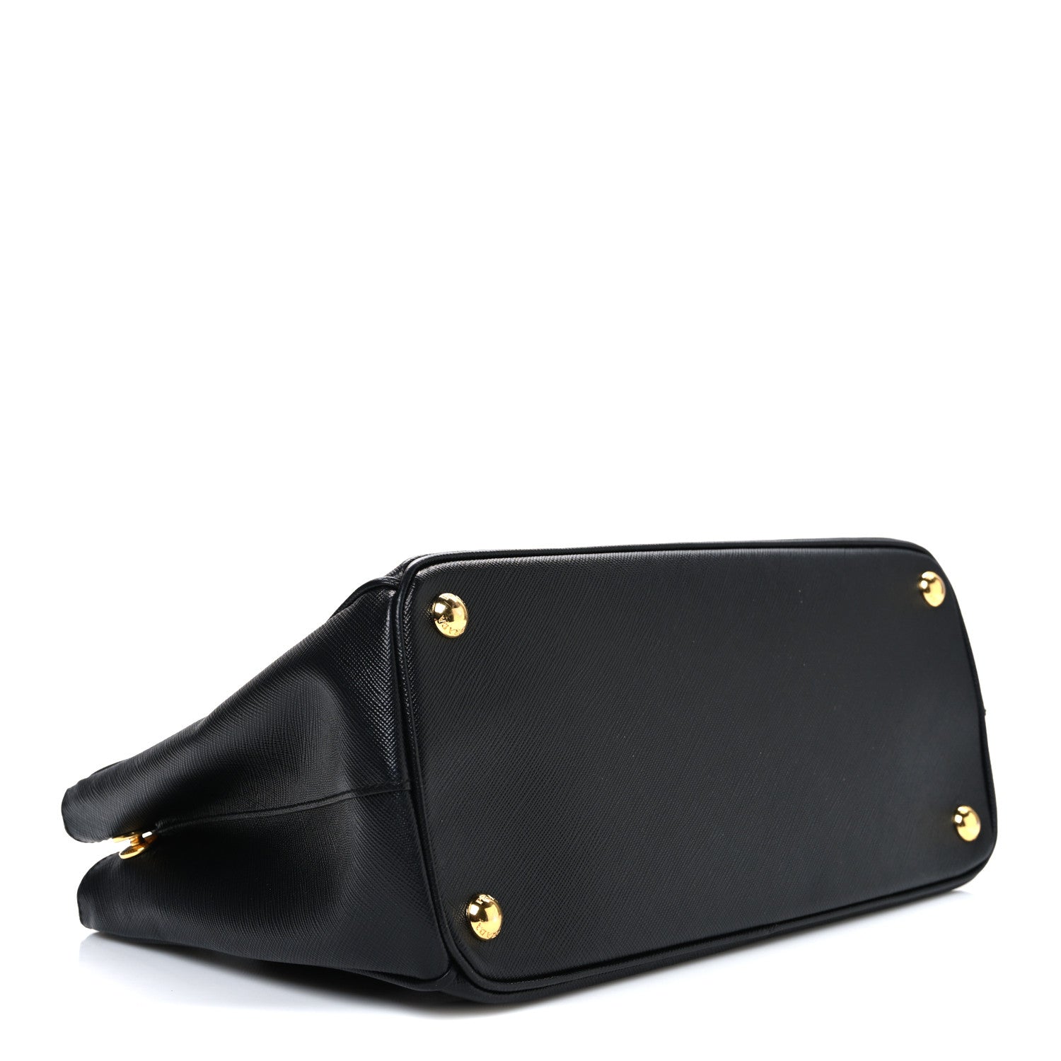 Prada Saffiano Small Galleria Double Zip Tote Black 4 of 10