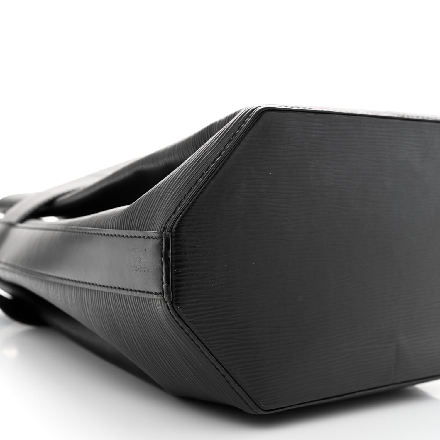 Louis Vuitton Epi Sac D'Epaule GM Black 10 of 14
