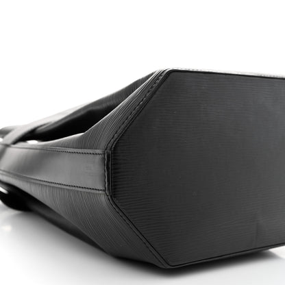 Louis Vuitton Epi Sac D'Epaule GM Black 10 of 14