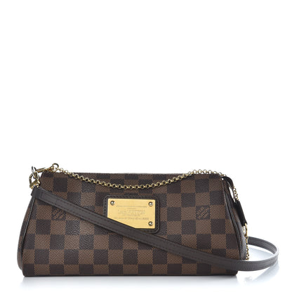 Louis Vuitton Damier Ebene Eva Clutch 1 of 7