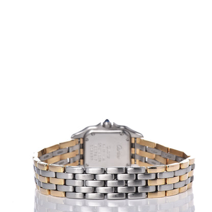 Cartier Stainless Steel 18K Yellow Gold 22mm Panthere Quartz Watch 4 of 8