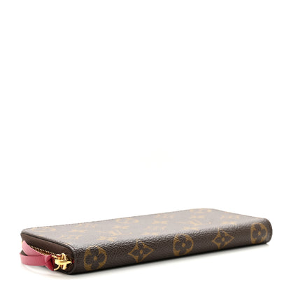 Louis Vuitton Monogram Clemence Wallet Fuchsia 4 of 7