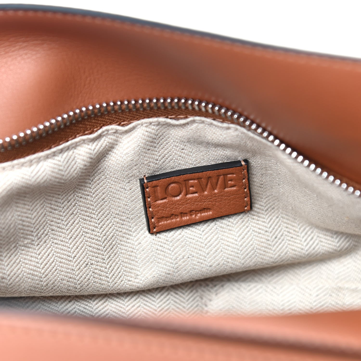 Loewe Calfskin Medium Puzzle Bag Tan 6 of 9