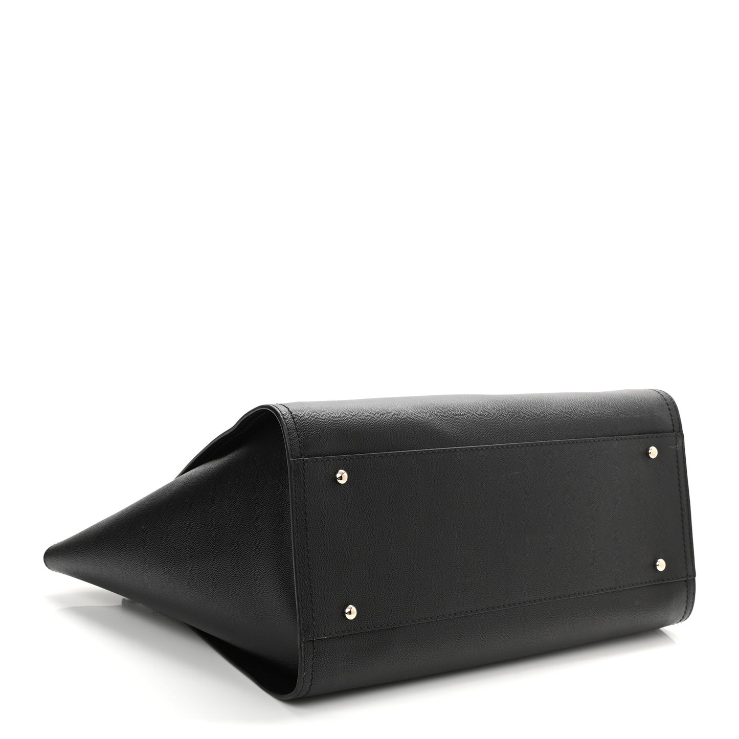 Caviar Large Studded Deauville Tote Black