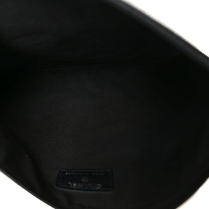 Chanel Caviar Timeless CC Cosmetic Pouch Clutch Black 5 of 8