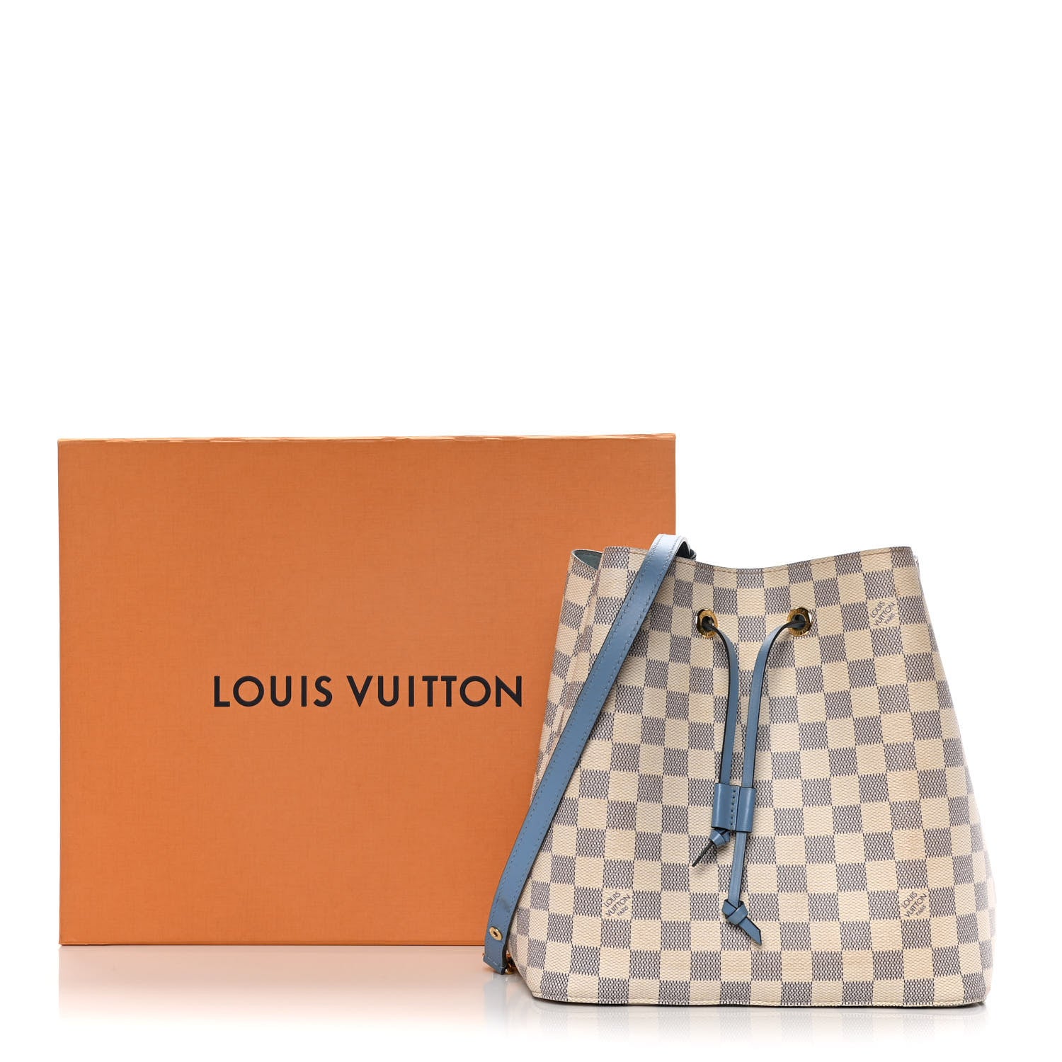Louis Vuitton Damier Azur Neonoe MM Bleuet 10 of 10