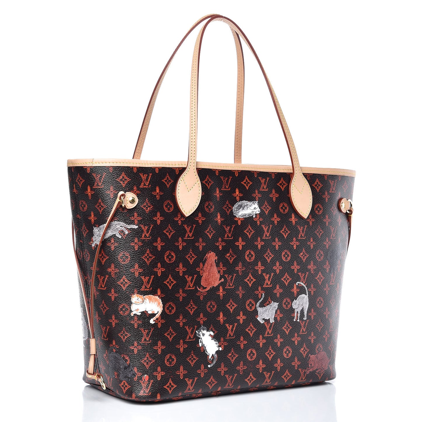 Catogram Neverfull MM Marron