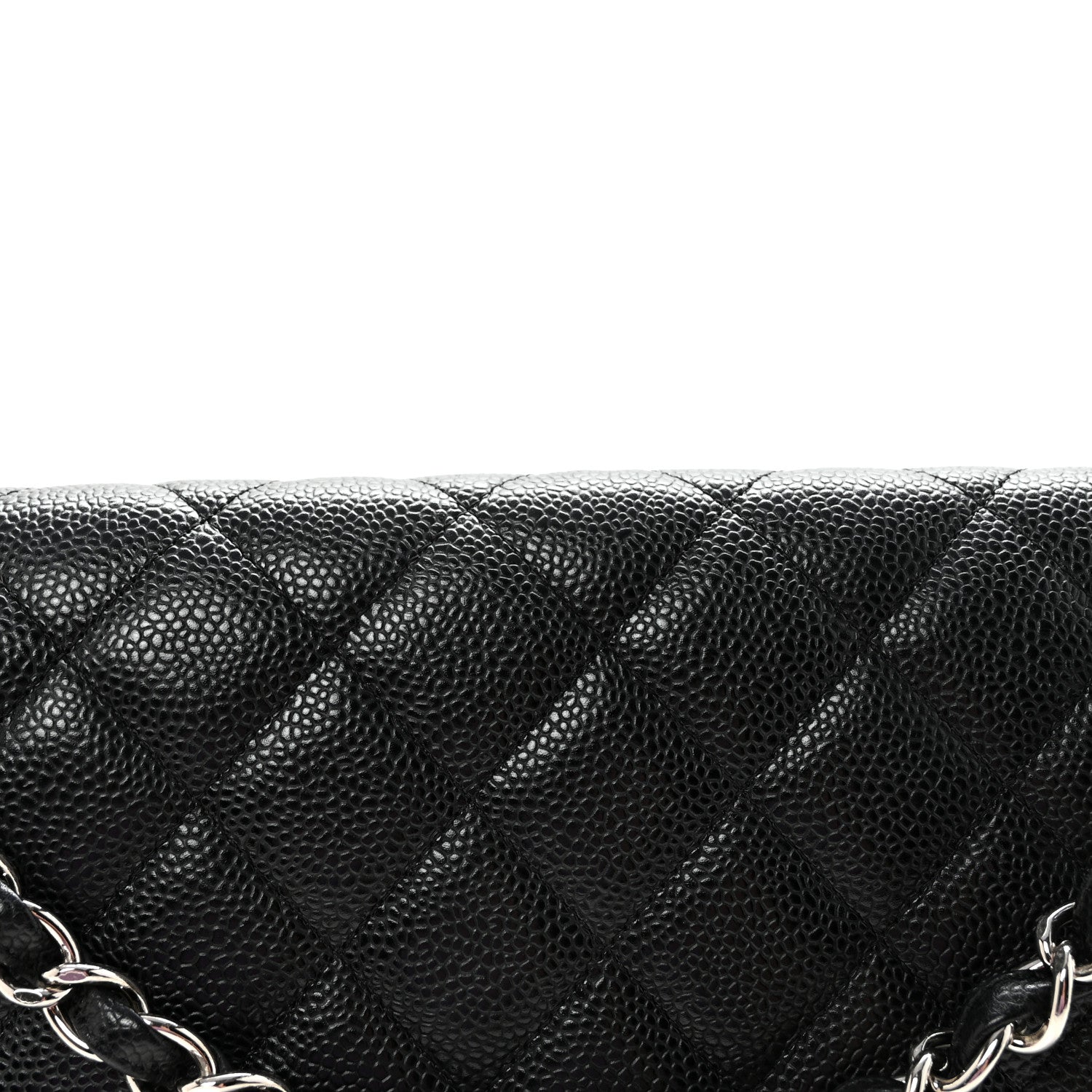 Chanel Caviar Maxi Single Flap Black 8 of 10