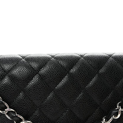 Chanel Caviar Maxi Single Flap Black 8 of 10