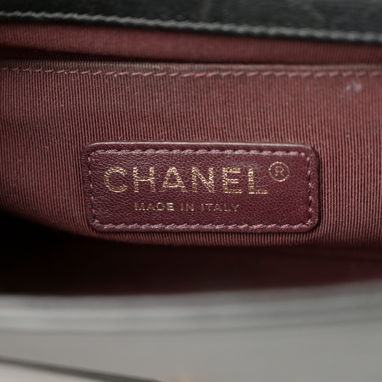 Chanel Goat Hair Medium Celtic Boy Flap Black 6 of 15