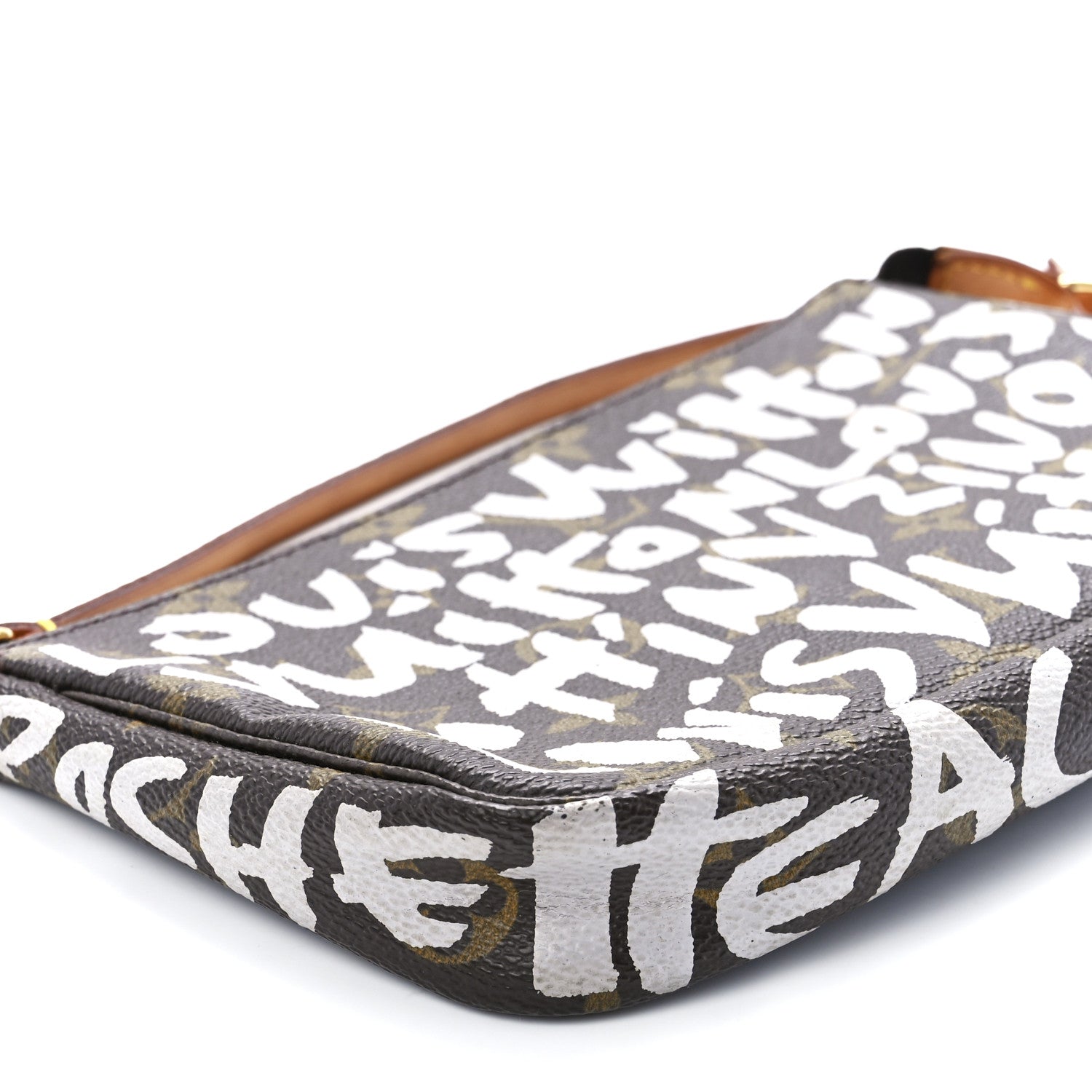 Louis Vuitton Monogram Graffiti Pochette Accessories Silver 10 of 11