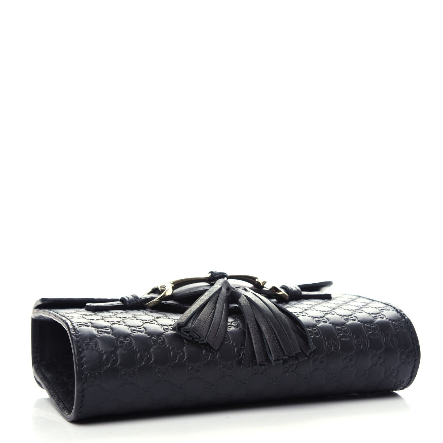 Microguccissima Mini Emily Shoulder Bag Black