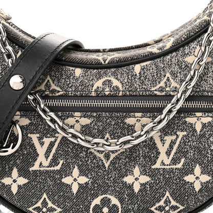 Louis Vuitton Monogram Jacquard Denim Loop Black 7 of 10