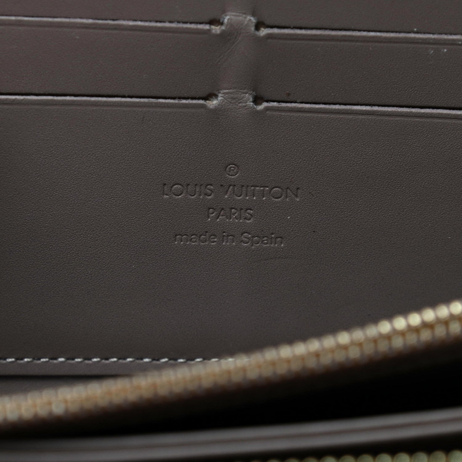 Louis Vuitton Vernis Zippy Wallet Beige Poudre 6 of 8
