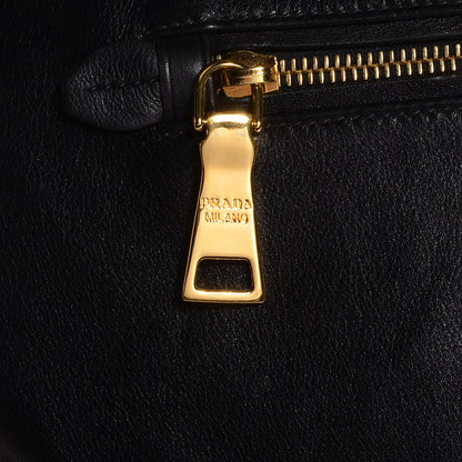 Prada Soft Calf Large Frame Tote Nero Black 12 of 12