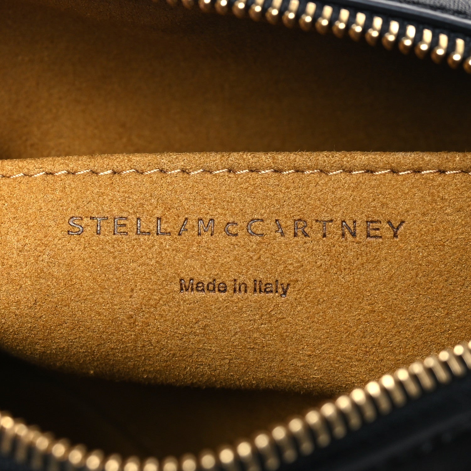 Stella McCartney Eco Alter Nappa Perforated Logo Mini Bag Black 6 of 8