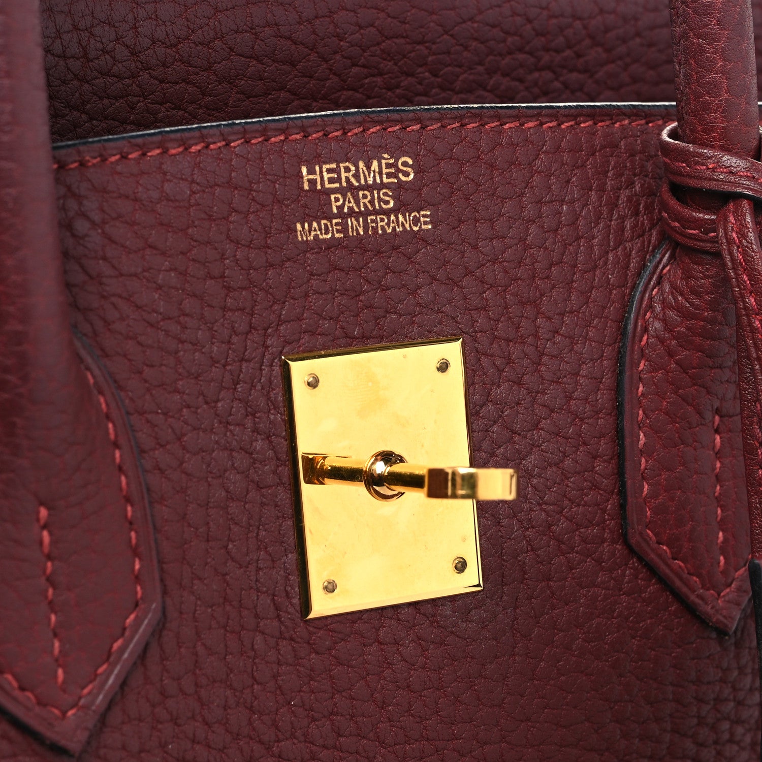 Hermes Fjord Birkin 35 Rouge H 6 of 18