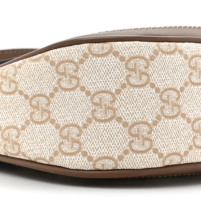 Gucci GG Supreme Monogram Small Nice Messenger Bag Brown 9 of 15