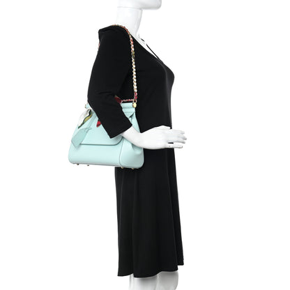 Dolce & Gabbana Dauphine Miss Sicily Satchel With Scarf Azure 2 of 10