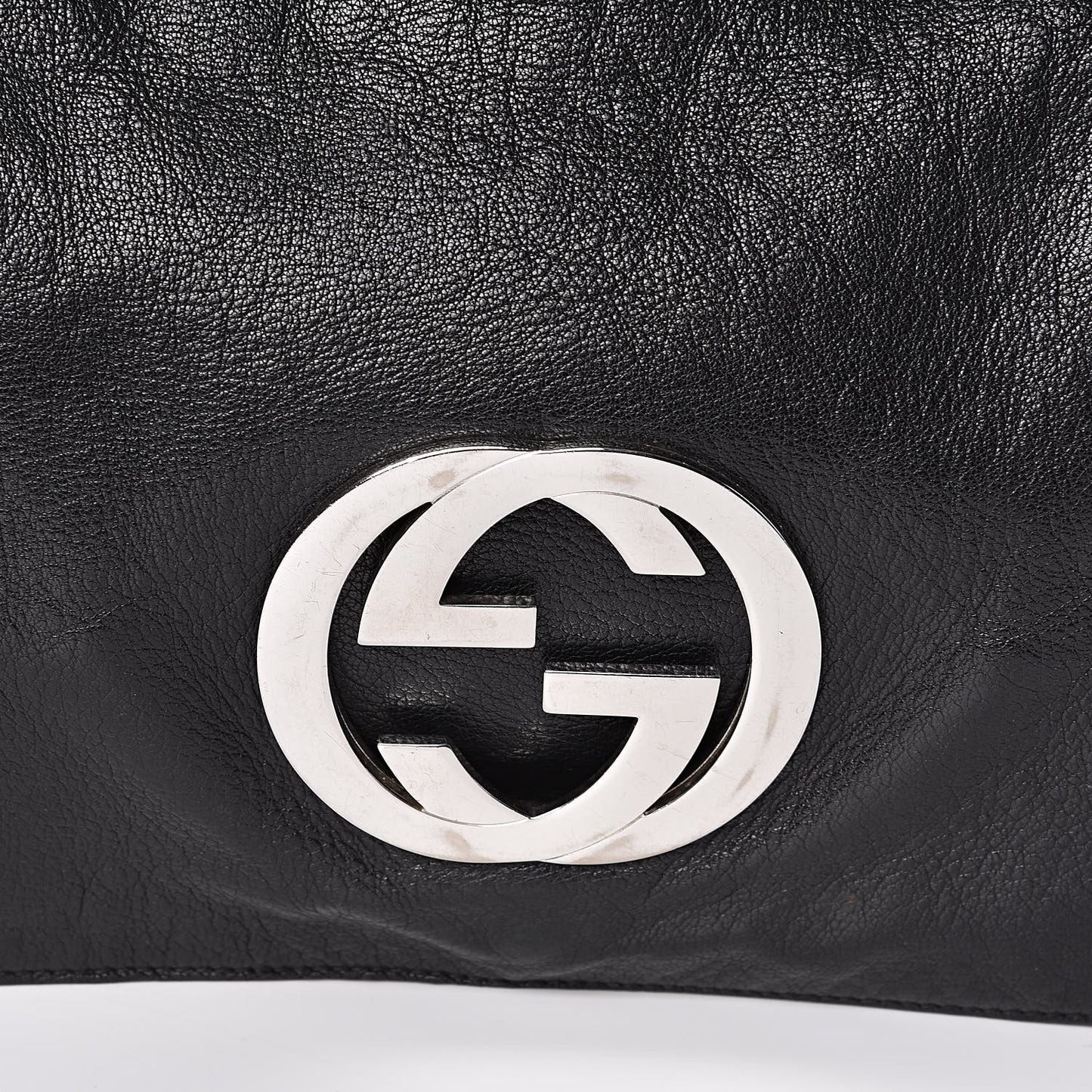 Calfskin Blondie Medium Shoulder Flap Black