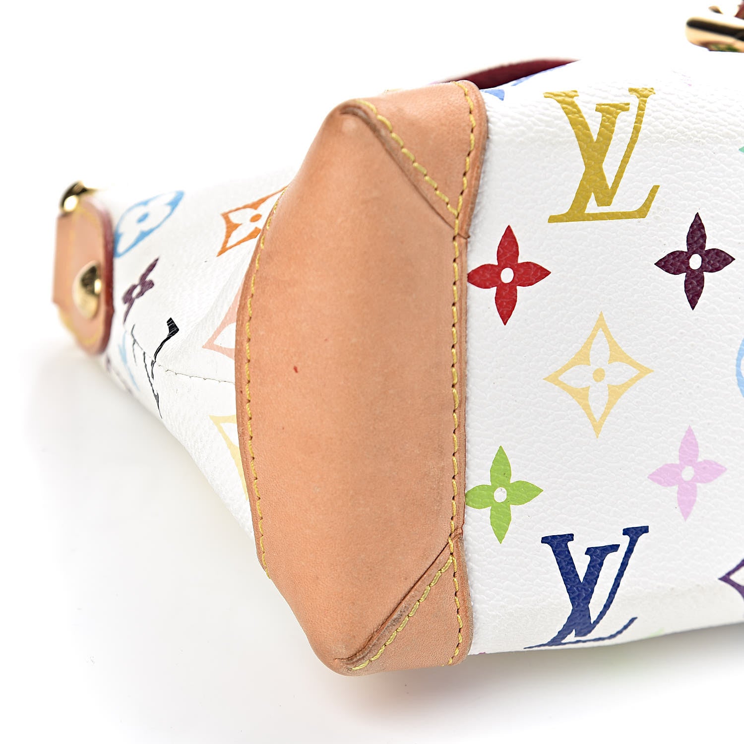 Louis Vuitton Monogram Multicolor Eliza White 7 of 10