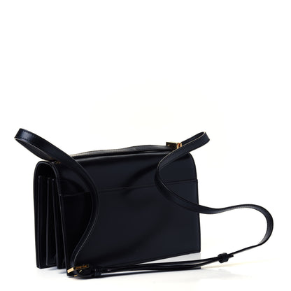Saint Laurent Smooth Calfskin Medium Domino Shoulder Bag Black 2 of 4