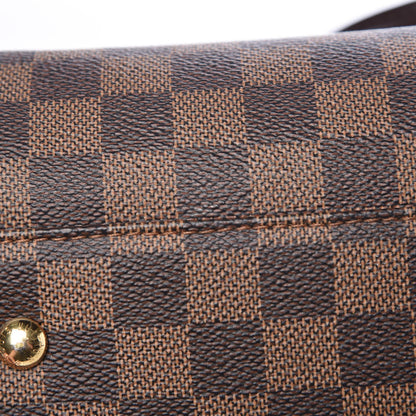 Louis Vuitton Cuir Taurillon Damier Ebene Normandy Magnolia 22 of 27