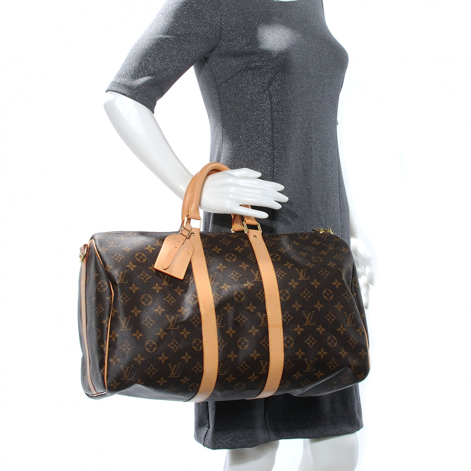 Louis Vuitton Monogram Keepall Bandouliere 45 2 of 8