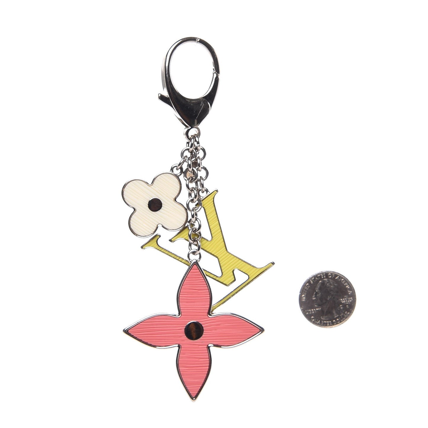 Fleur d'Epi Bag Charm Tri-Color