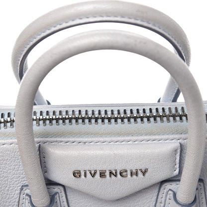 Givenchy Sugar Goatskin Mini Antigona Light Blue 10 of 20
