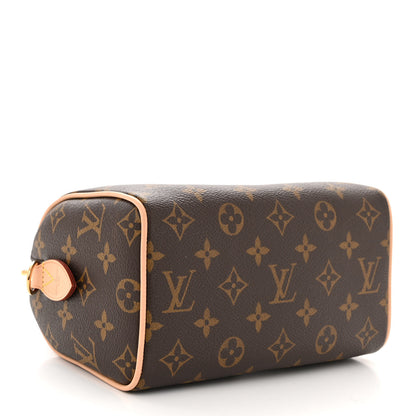 Louis Vuitton Monogram Speedy Bandouliere 20 Black 4 of 10