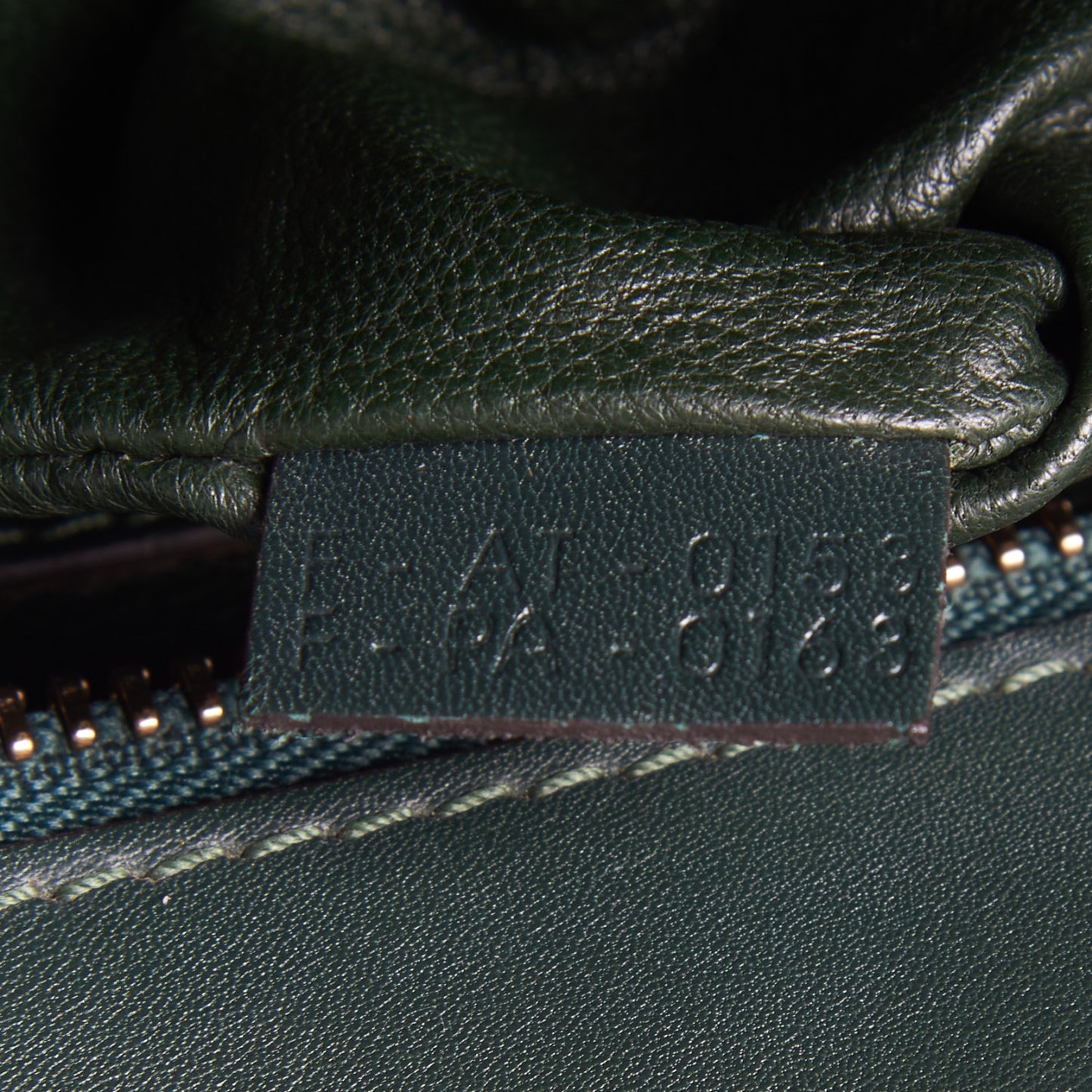 Smooth Calfskin Mini Luggage Emerald
