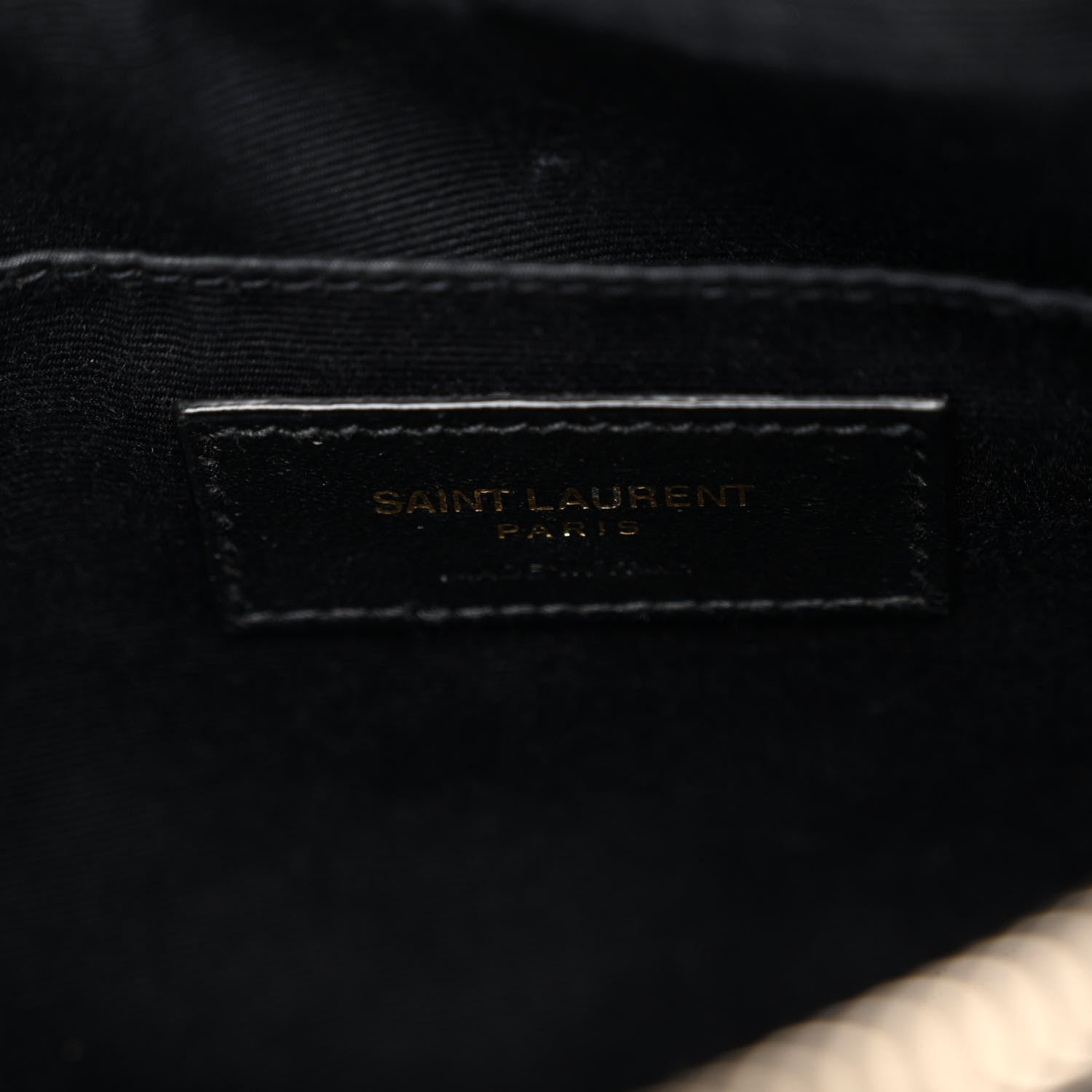 Saint Laurent SAINT LAURENT Calfskin Matelasse Monogram Lou Camera Bag Black 7 of 10