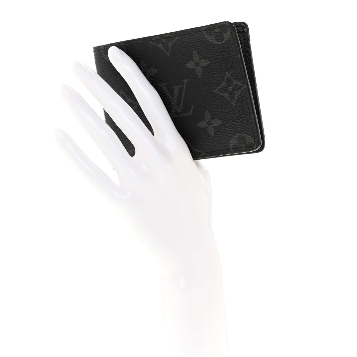 Louis Vuitton Monogram Eclipse Slender Wallet 2 of 7