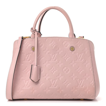 Louis Vuitton Empreinte Montaigne BB Rose Ballerine 1 of 15