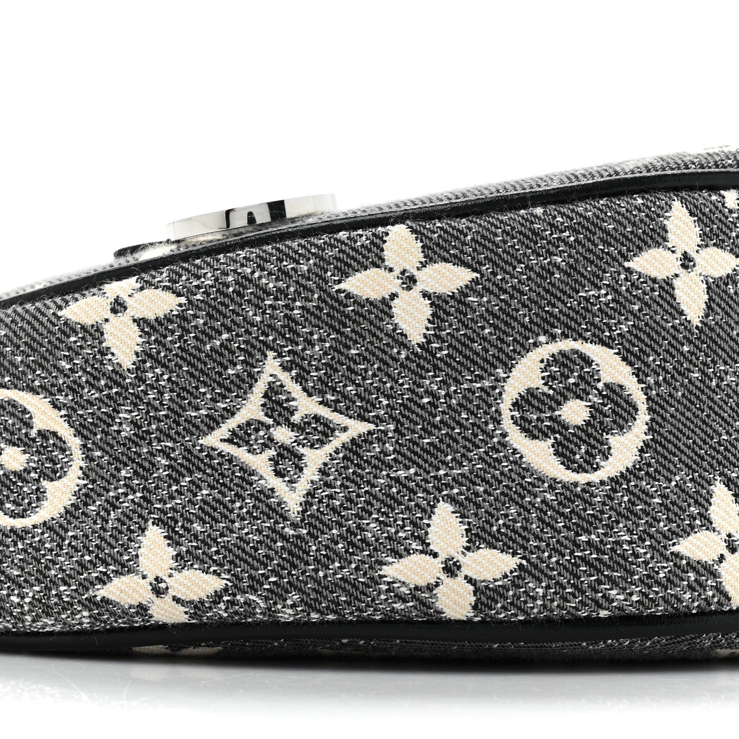 Monogram Jacquard Denim Loop Black