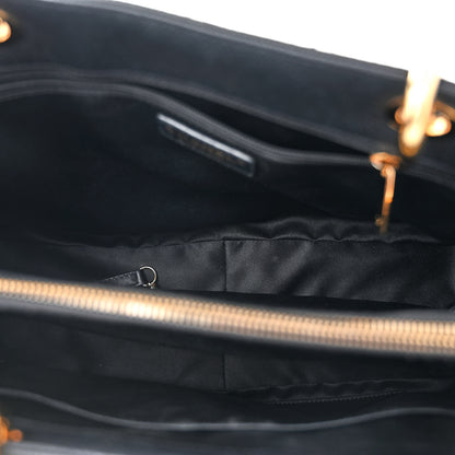 Chanel Caviar Quilted Grand Shopping Tote GST Black 5 of 10