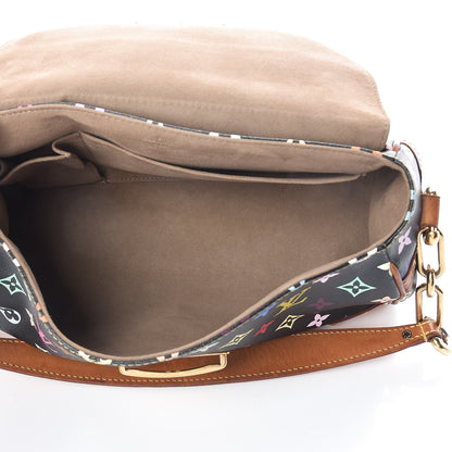 Louis Vuitton Monogram Multicolor Beverly MM Black 5 of 12